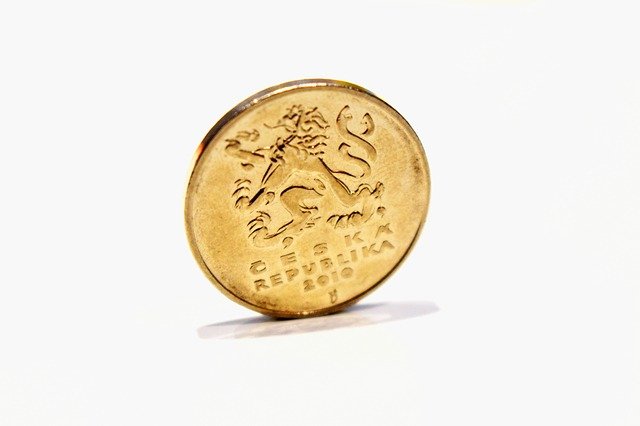 zadní strana mince
