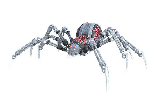 robot ve tvaru pavouka
